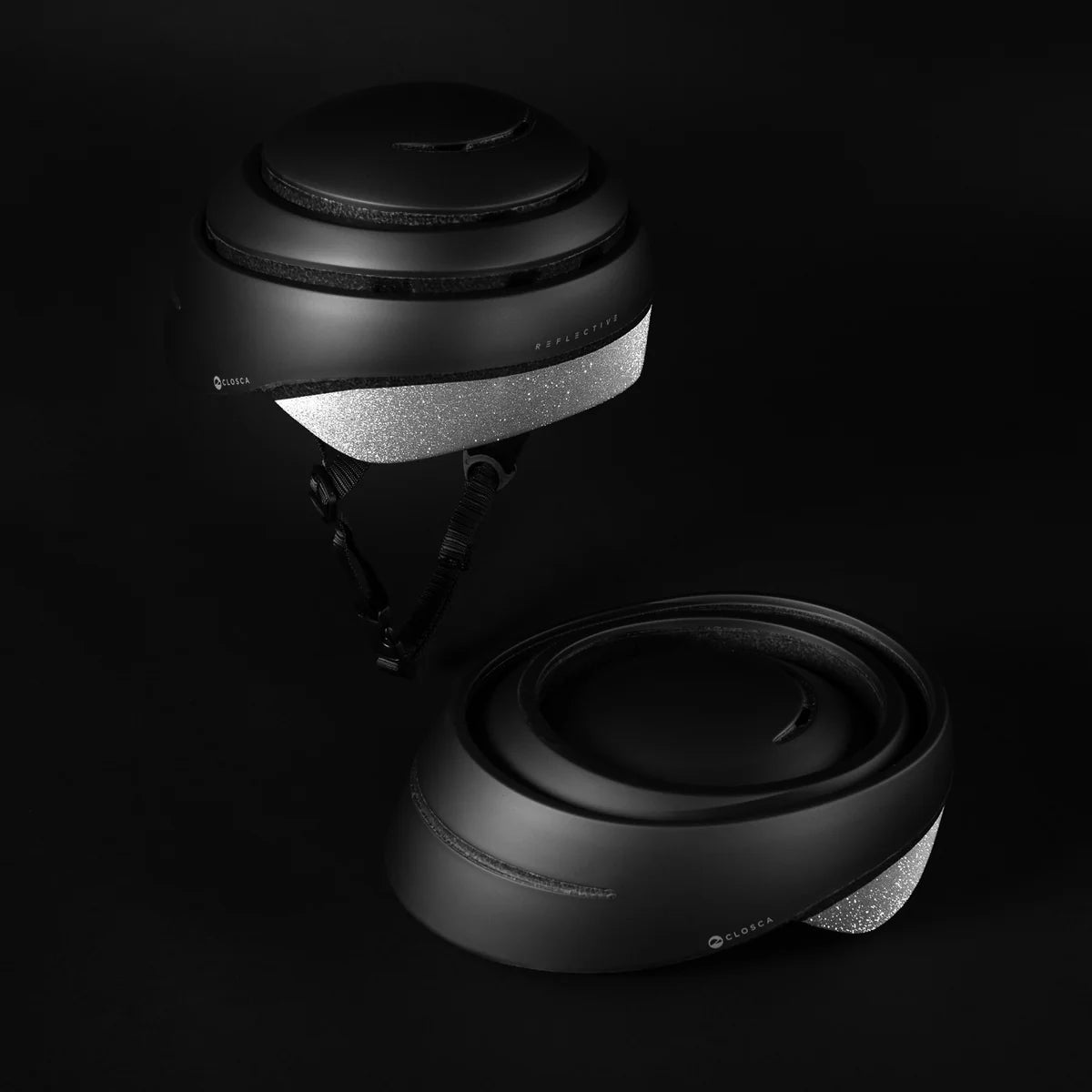 Business Loop Black Reflective Silver