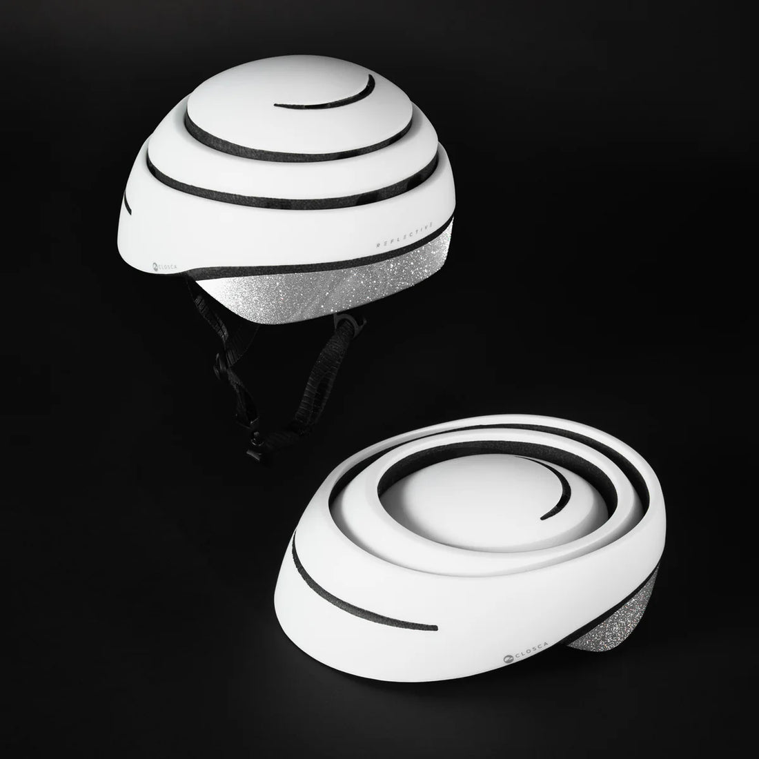 White Reflective Silver