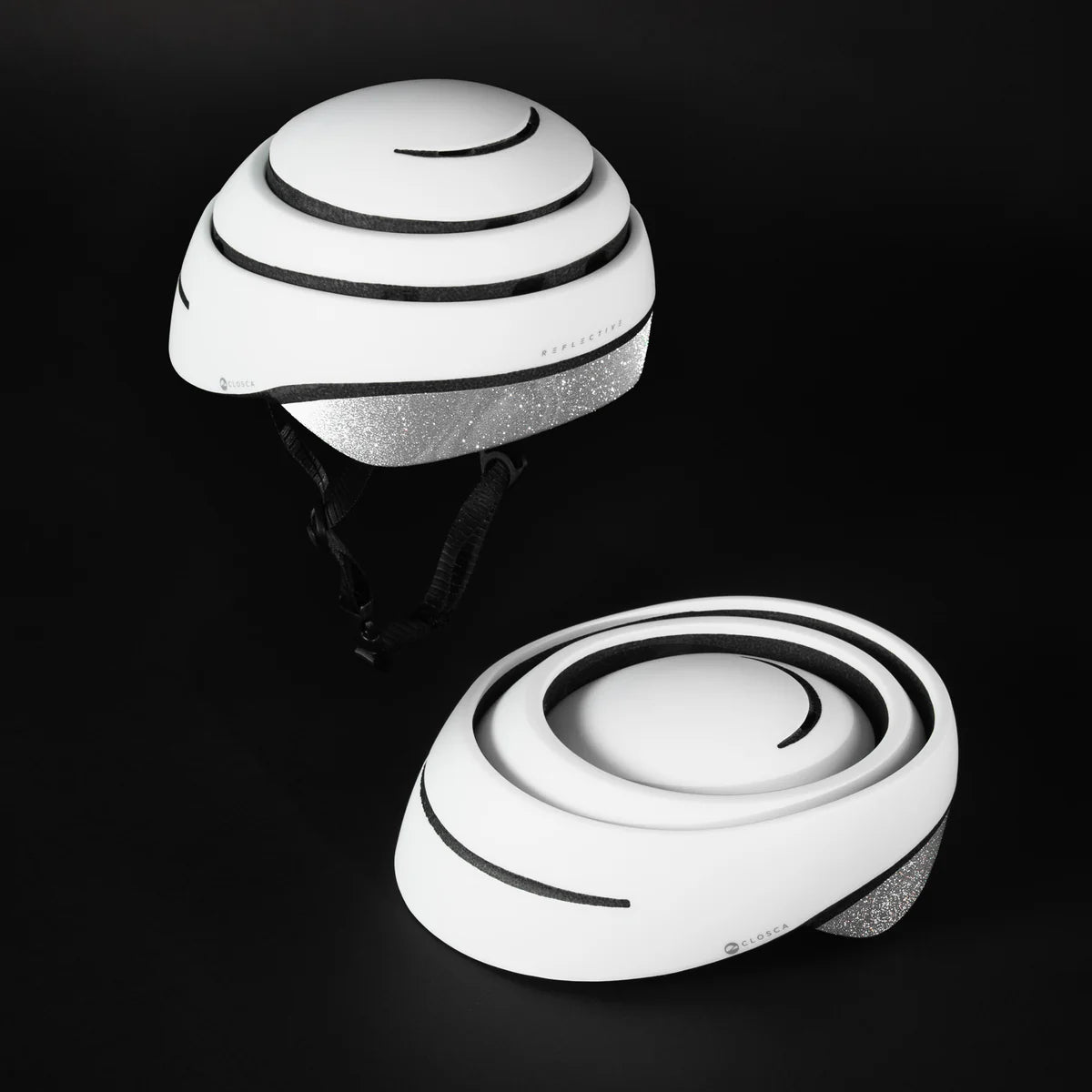 Business Loop White Reflective Silver